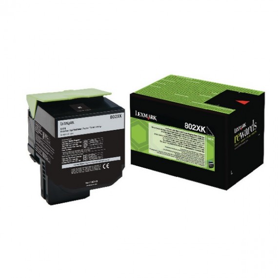 Lexmark 802XK Black Toner EHY 80C2XK0