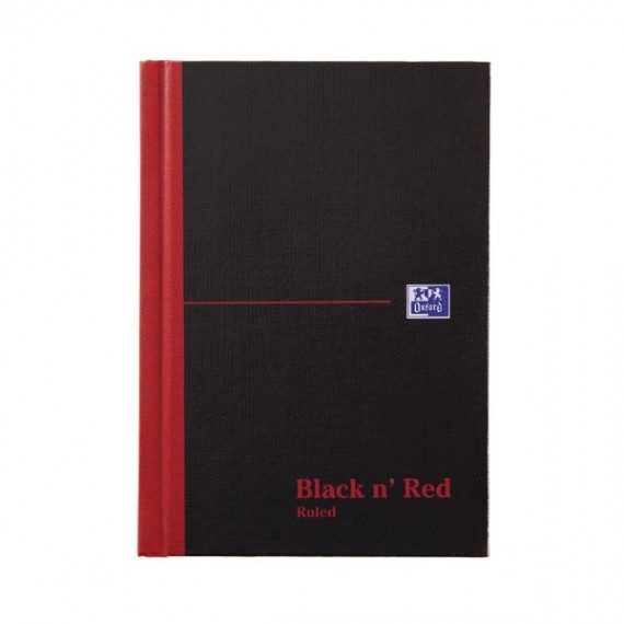 Black n Red Book A6 Feint 100080429