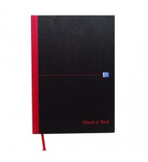 Blk n Red Book A4 Double Cash 100080514