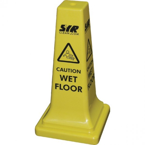 SYR Floor Sign Caution Wet Floor 21 inch