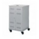 Nobo Grey Projection Trolley Cabinet