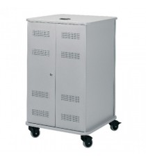 Nobo Grey Projection Trolley Cabinet