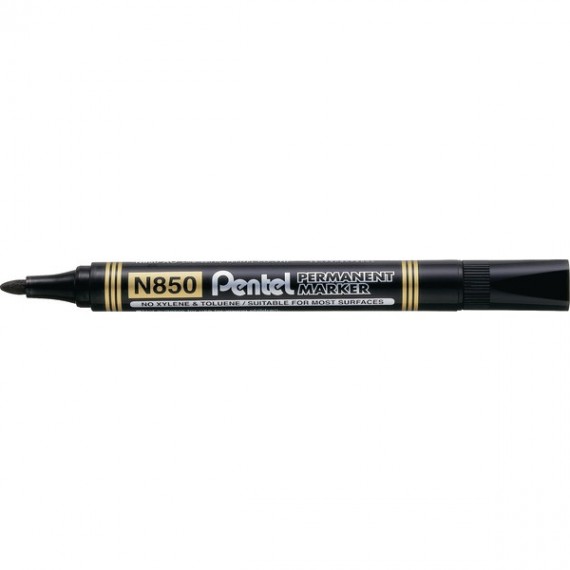 Pentel N850 Bullet Black Marker N850-AE