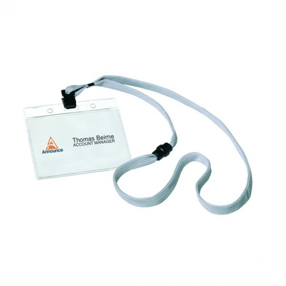 Name Badge and Textile Necklace 8006748