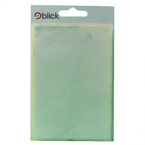 Blick 80x120mm White Label Bag