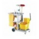 Blue Multipurpose Janitorial Trolley