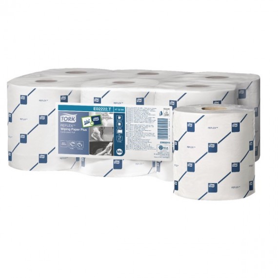Tork Wht Reflex Ctr/feed Roll 2-Ply 150m