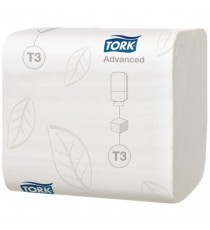 Tork 2 Ply White Folded Toilet Tissue