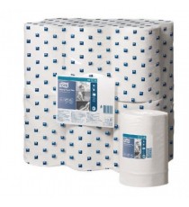 Tork White Wiping Paper Plus Roll Pk12