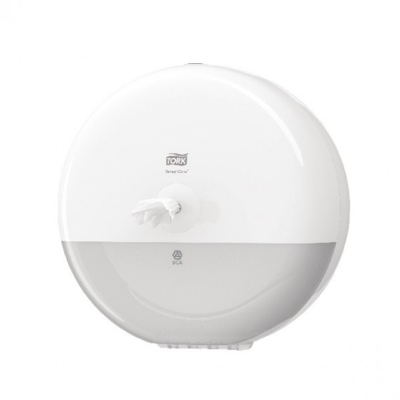 Tork SmartOne Wht Toilet Paper Dispenser