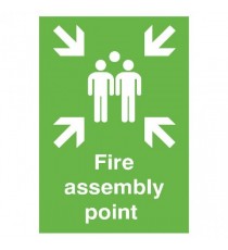 Fire Assembly Point A2 PVC FR04548R