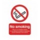 This is a No Smoking 100x75 S/A PH05104S