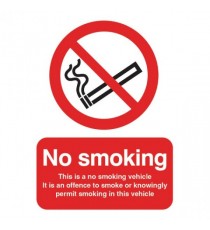 This is a No Smoking 100x75 S/A PH05104S