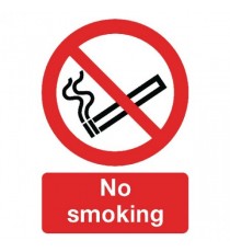 No Smoking A4 PVC ML02079R