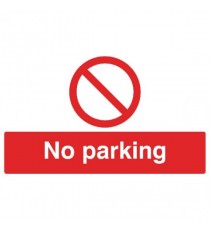 No Parking 300x500mm PVC ML01929R