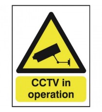 Sign CCTV In Operation A5 PVC GN00751R