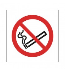 No Smoking 100x100mm S/A KP01N/S