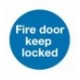 Fire Door K/Locked 100x100mm S/A KM72A/S