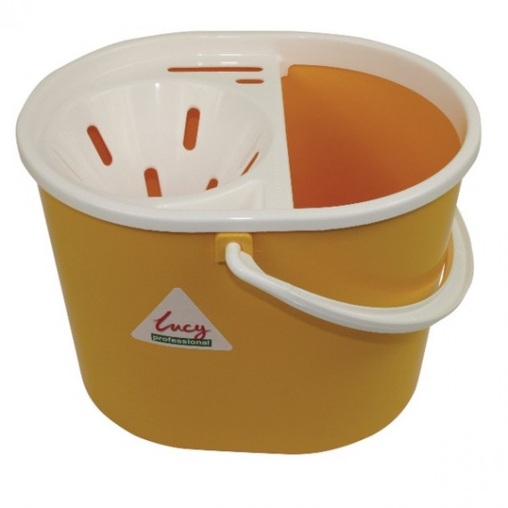Lucy 15 Litre Yellow Mop Bucket L1405294