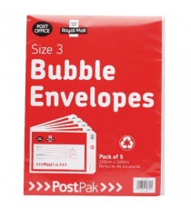 Postpak Size 3 Bubble Envelope Pk40