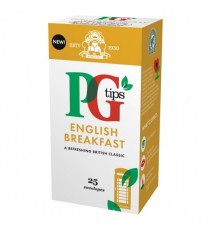 PG Tips Breakfast Envelope Tea Bags Pk25