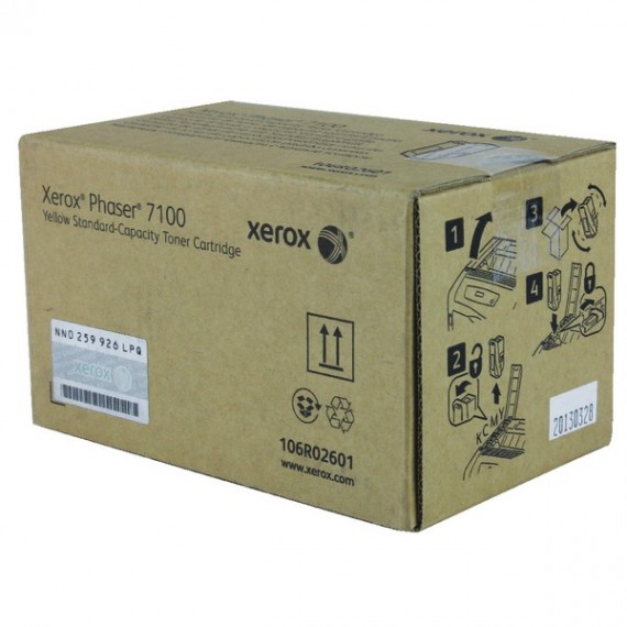 Xerox Phaser 7100 Yellow Toner 106R02601