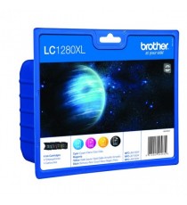 Brother LC1280XL Inkjet Cart ValPk CYMK