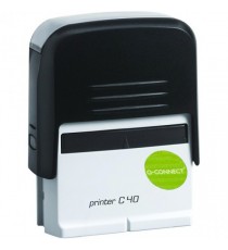 Q-Connect Voucher/Self-Ink Stamp 55x20mm