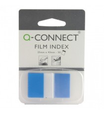Q-Connect Blue 1 inch Page Marker Pk50