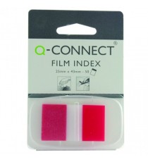 Q-Connect Red 1 inch Page Marker Pk50