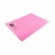 Q-Connect Sq Cut Folder 180gm Pink Pk100