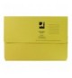 Q-Connect Document Wallet Fs Ylw Pk50