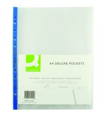 Q-Connect Delux Pocket Top Open A4 P25