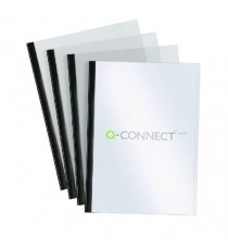 Q-Connect A4 Black 5mm Slide Binder Set