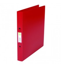 Q-Connect 25mm 2 Ring Binder A4 Red Pk10