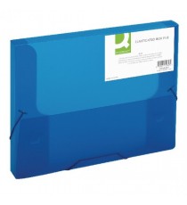 Q-Connect Elastic 25mm Folder A4 Blue