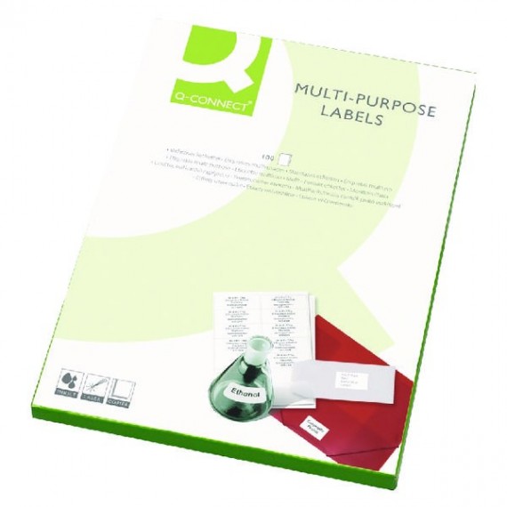 Q-Connect Multipurpose Labels Pk10500