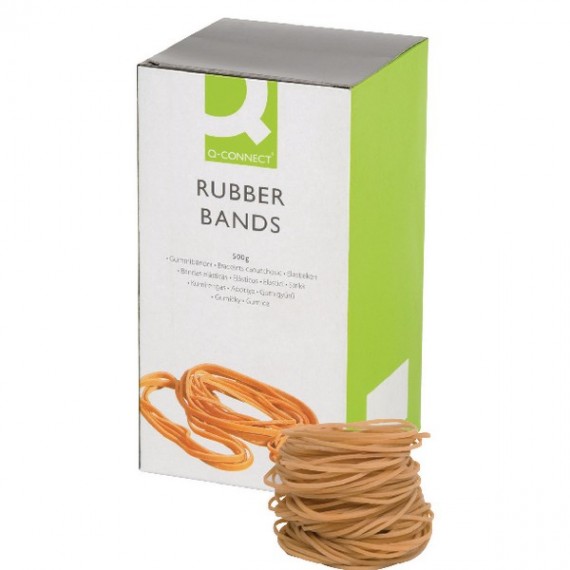 Q-Connect No.18 Rubber Bands 500g Pack