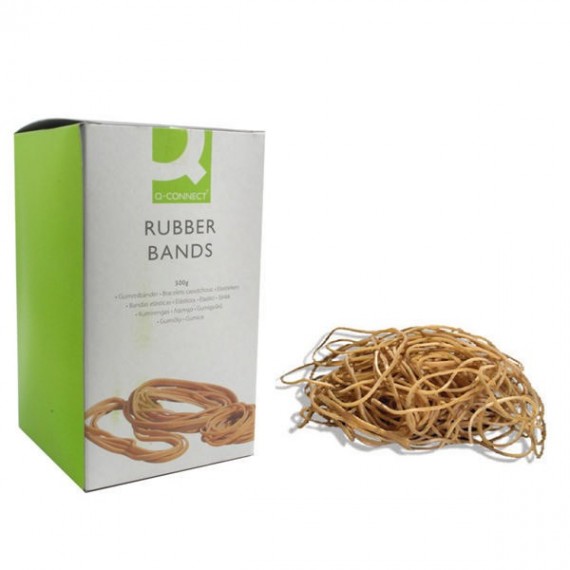 Q-Connect No.75 Rubber Bands 500g Pack