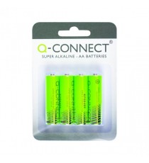 Q-Connect AA Batteries - Pk4