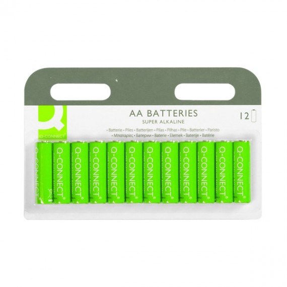 Q-Connect AA Batteries - Pk12