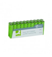 Q-Connect AAA Battery Economy Pk20
