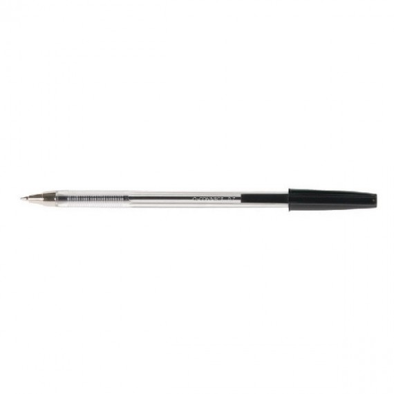 Q-Connect Ballpoint Pen Med Black Pk50