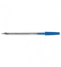 Q-Connect Med Blue Ballpoint Pen Pk50