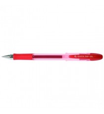 Q-Connect Quick Dry Gel Pen Red Pk12