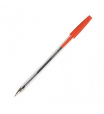 Q-Connect Ball Point Pen Med Red Pk20