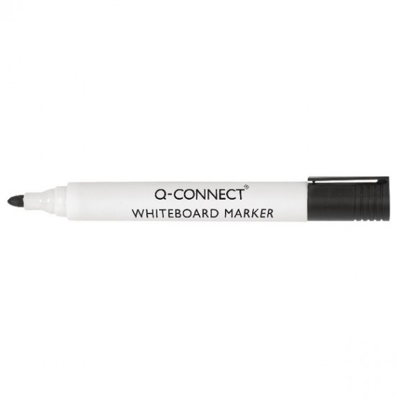 Q-Connect Drywipe Black Marker Pk10