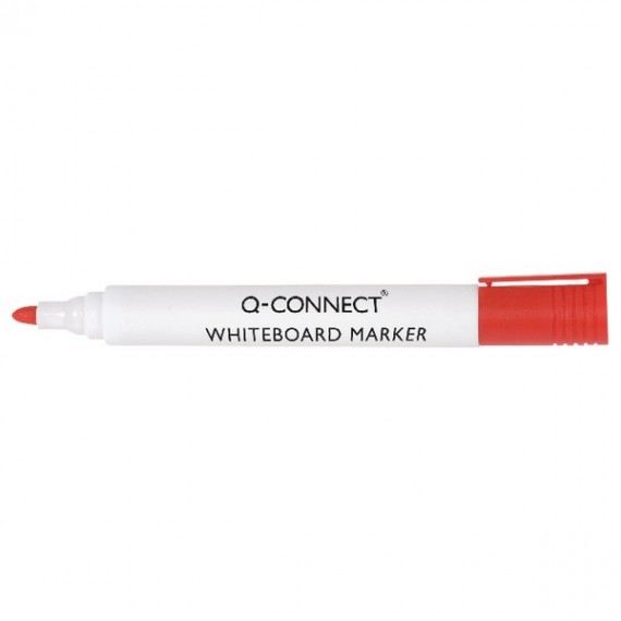 Q-Connect Drywipe Red Marker Pk10