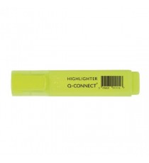 Q-Connect Yellow Highlighter Pen Pk10