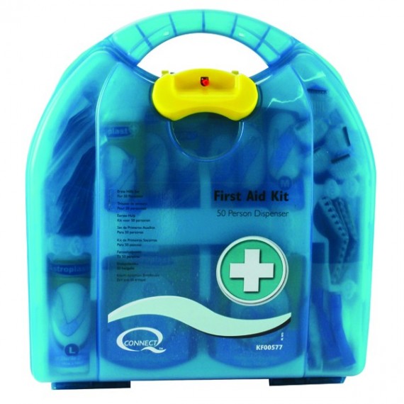 Q-Connect 50 Persn Wall First Aid Kit